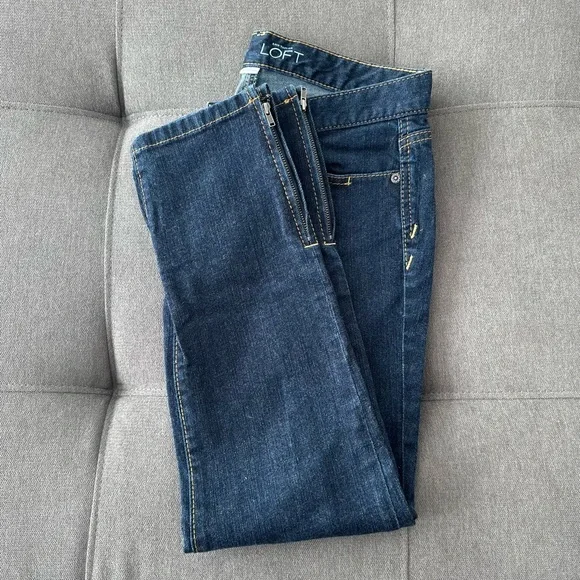 LOFT Modern Crop Jeans  Size 4 - Picture 4 of 7